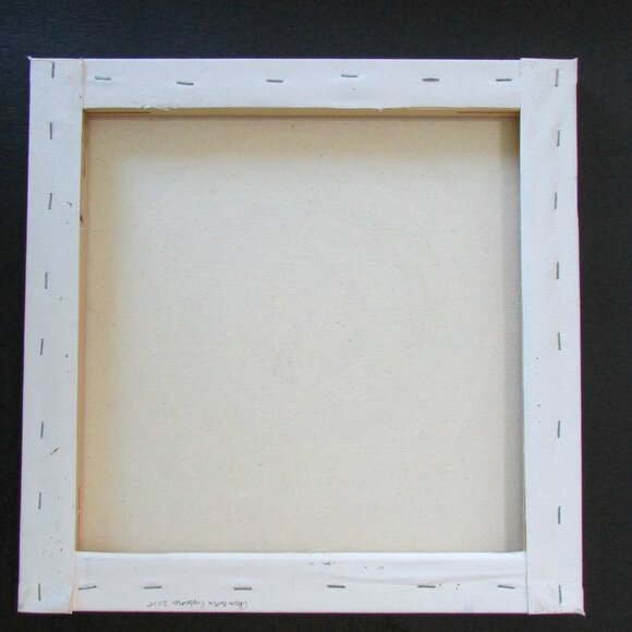 Hand painted Mandala signed by Artist - Picture 3 of 4